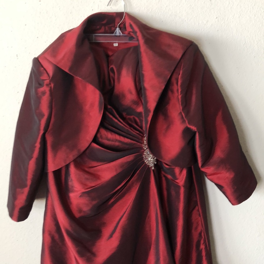 LA PERLE BY IMPRESSION BRIDAL with match jacket 18